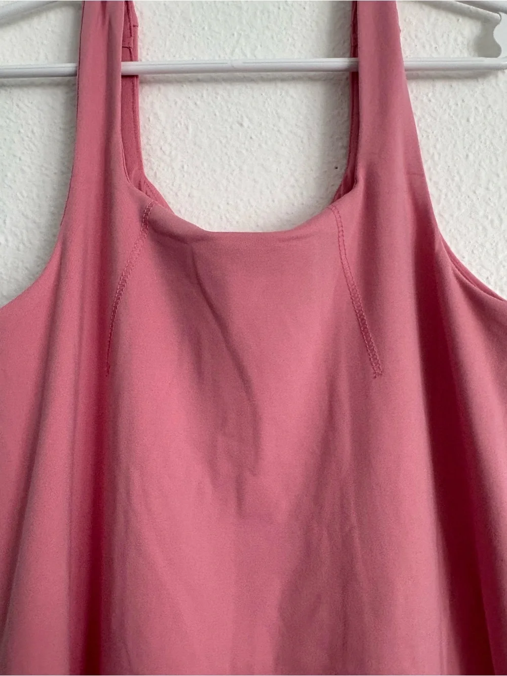 Old Navy Girls Active StudioSmooth Dress Size L 10-12 Pink Built In Shorts NWT